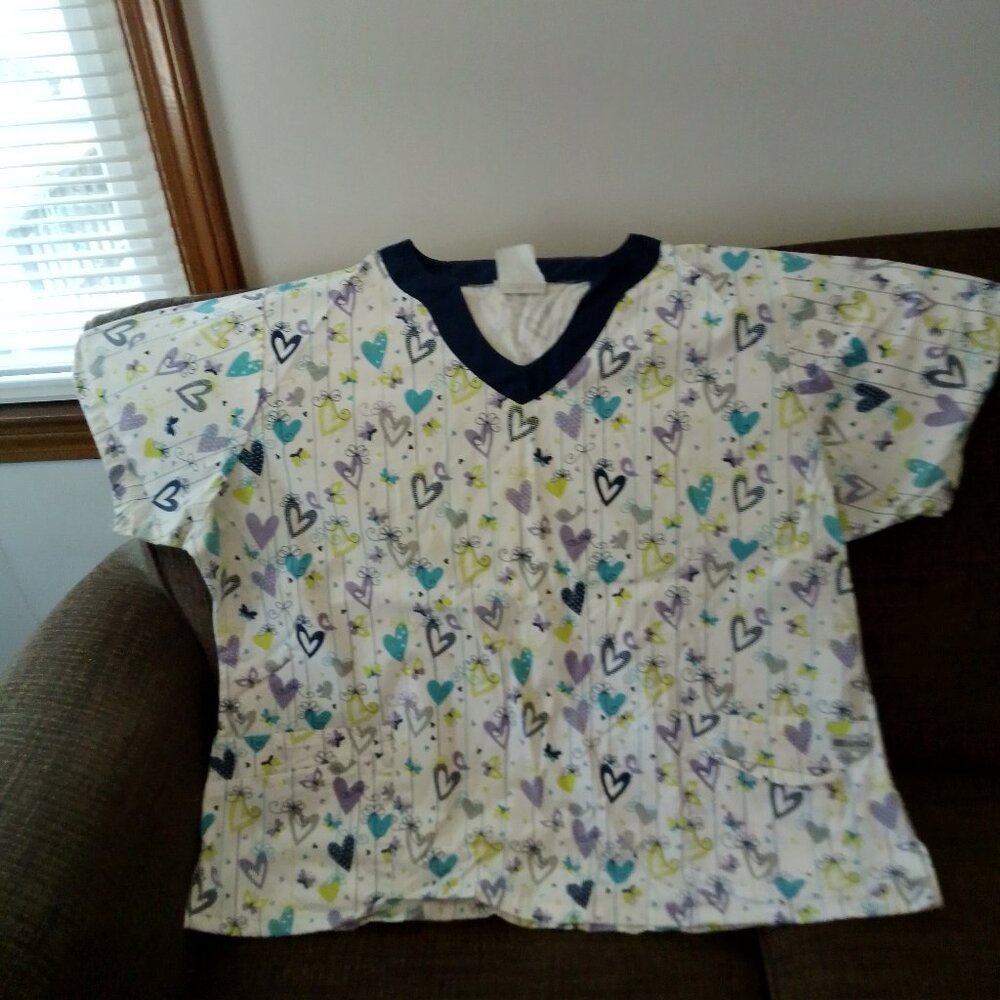 Women 2XL Uniform Advantage Scrub Top